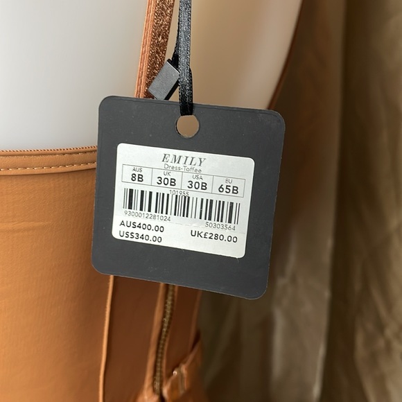 Honey Birdette Emily Toffee Dress - Picture 6 of 6